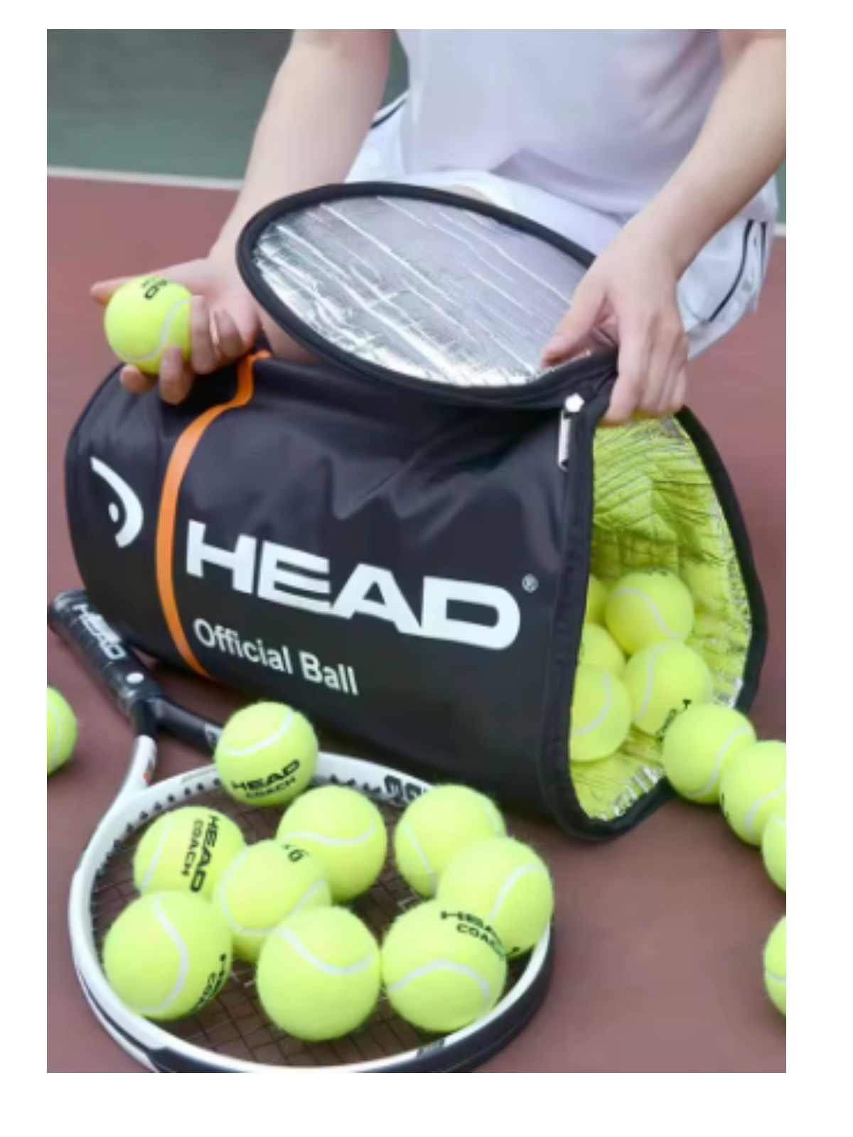 Bolsa Mochila Porta Pelota Tenis Térmica Pelotero Canasto Padel