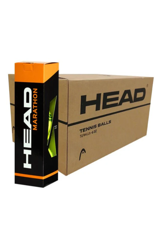 Pelotas de Tenis Head Marathon Pack 24 piezas 3 pelotas C/U