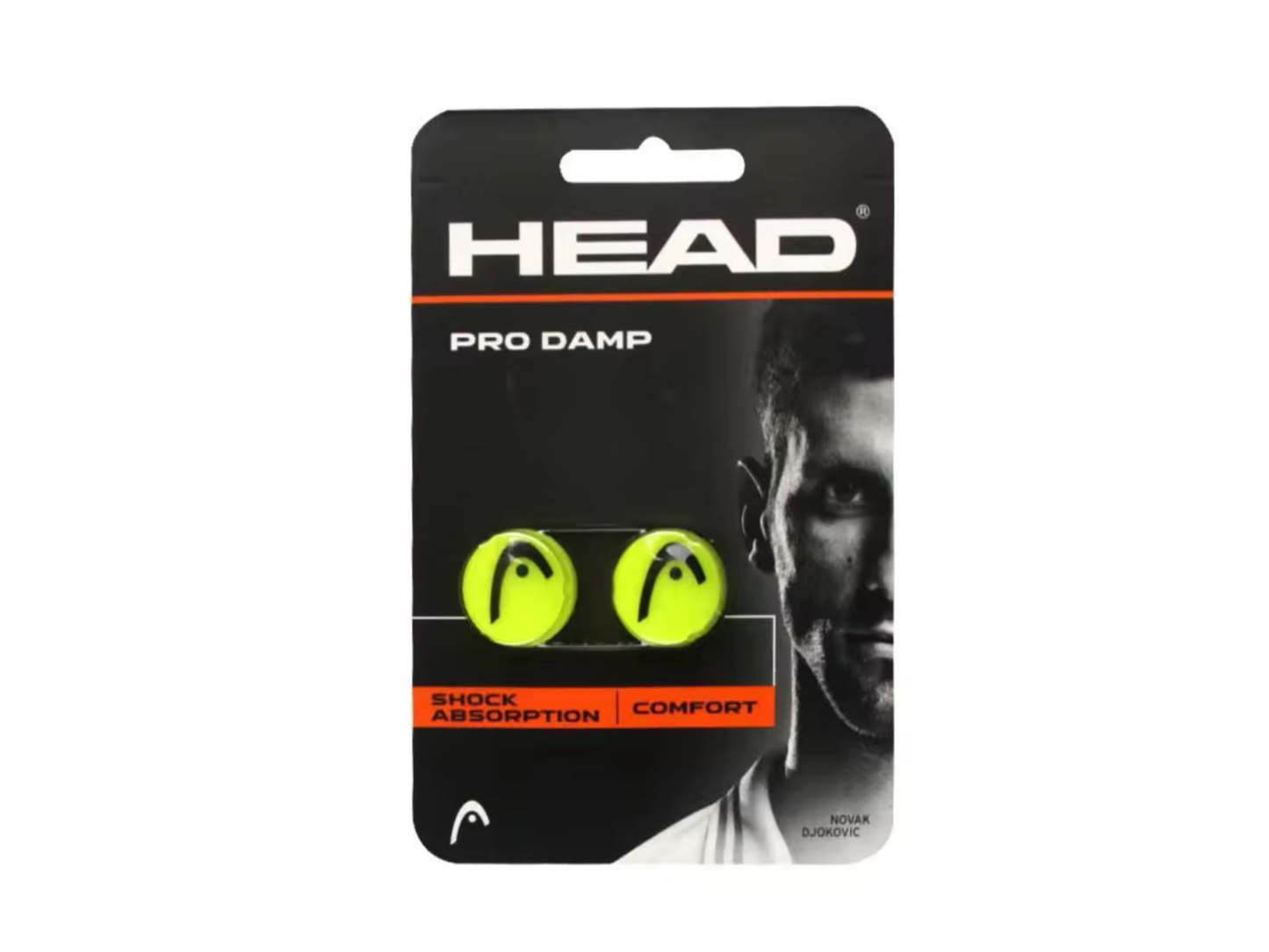 Par Antivibrador Raqueta Mod. Pro Damp Head Tenis Frontenis Verde